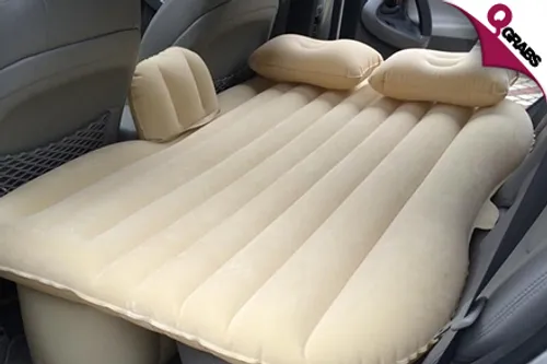 For QR149 Sleep Comfortably on the Backseat with an Inflatable Car Air Bed with Two Pillows - Available in 2 Classic Colors! (QR249 Value)